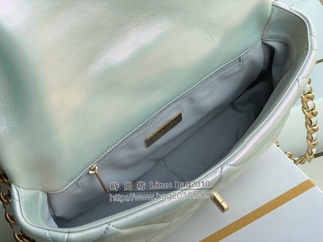 Chanel女包 香奈兒專櫃最新款幻彩19手袋中號口蓋包 Chanel斜挎單肩手提鏈條女包 1161  djc4313